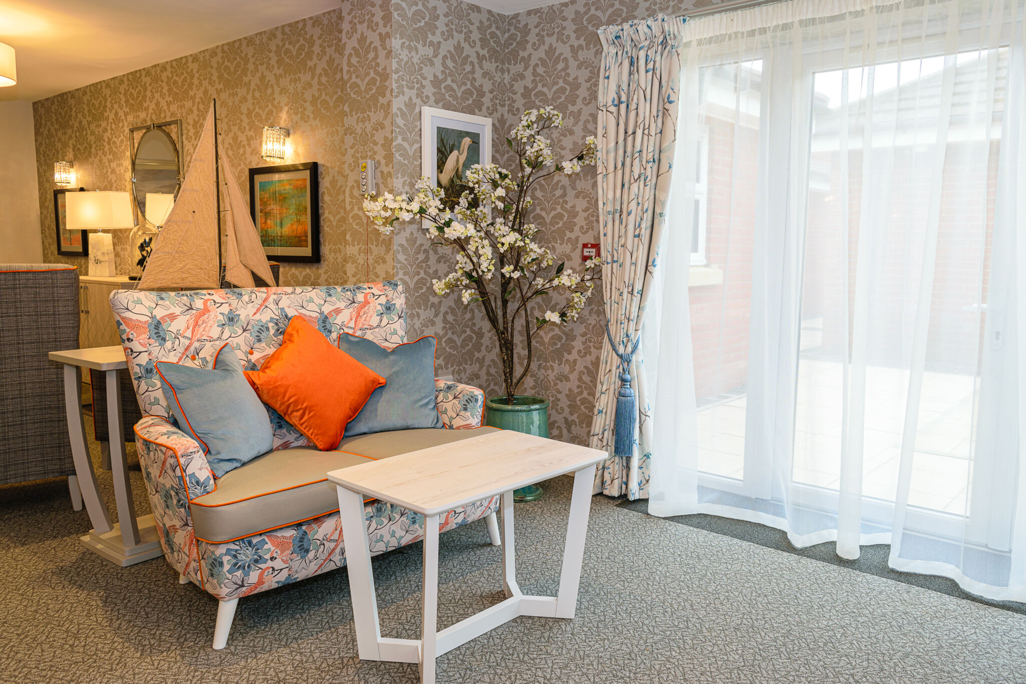 Residents are encouraged to make friends and are often sat in the lounge chatting and watching the world go by.