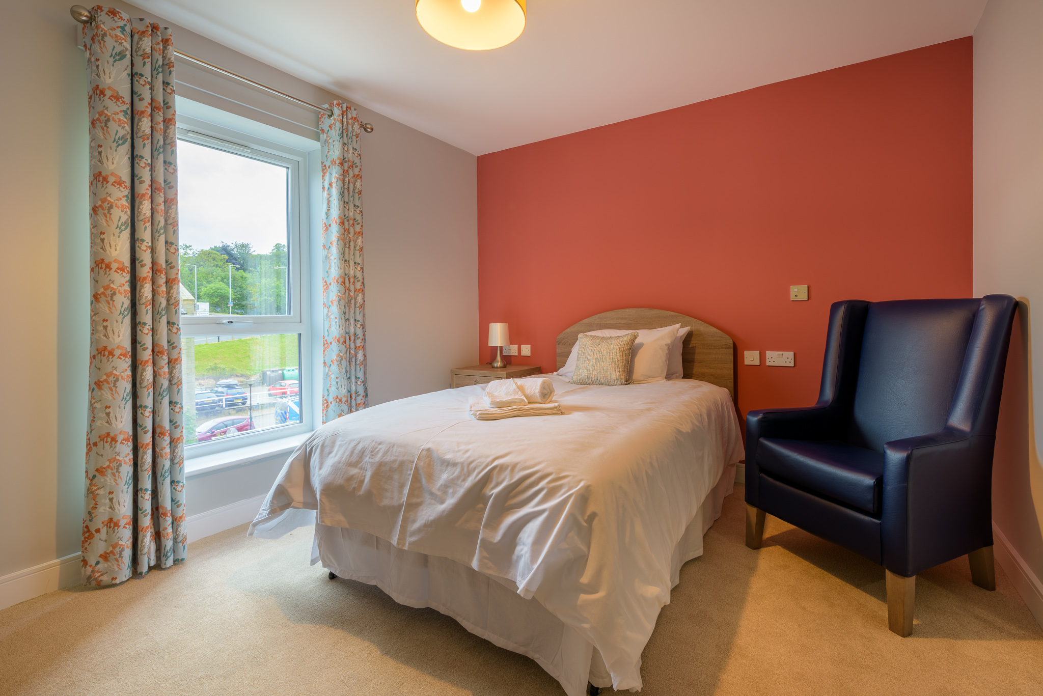 Another bedroom at Shipley Manor Care Home in Shipley