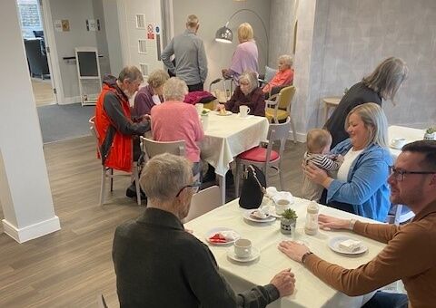 Coffee morning and cake sale held at Shipley Manor Care Home, raises funds for residents activities