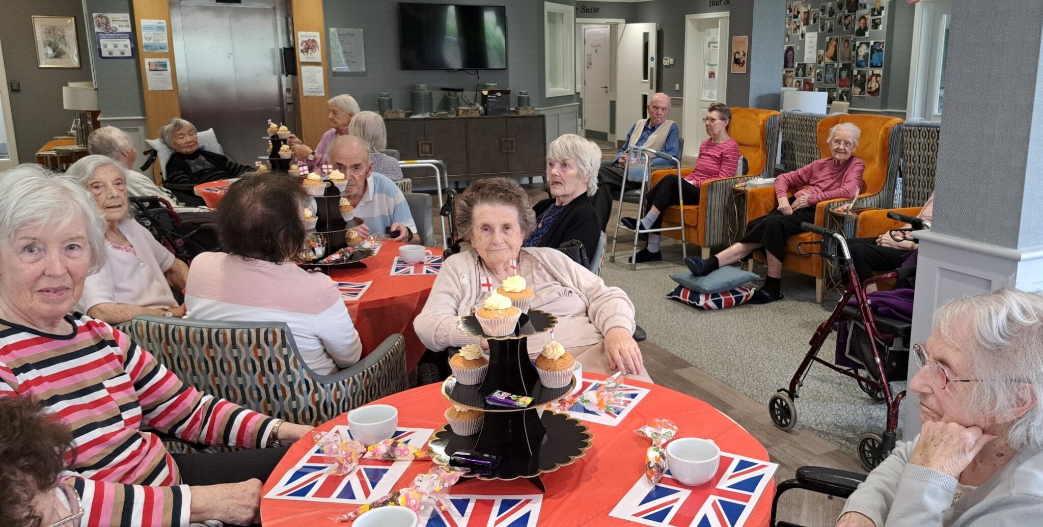 Celebrating St George's Day in Style at Hutton Manor Care Home!