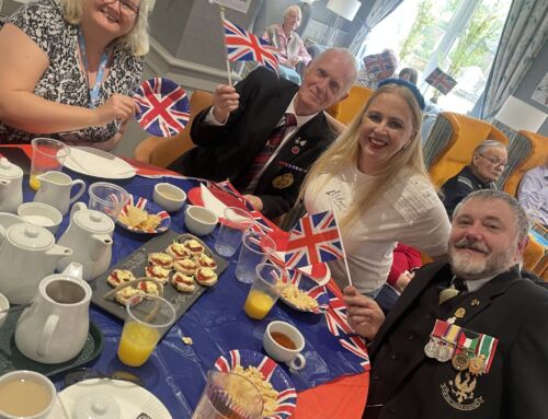 VE Day Celebrations at Hutton Manor Care Home