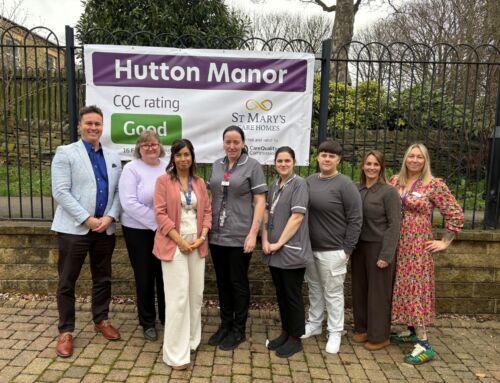 Hutton Manor Care Home Celebrates CQC Success