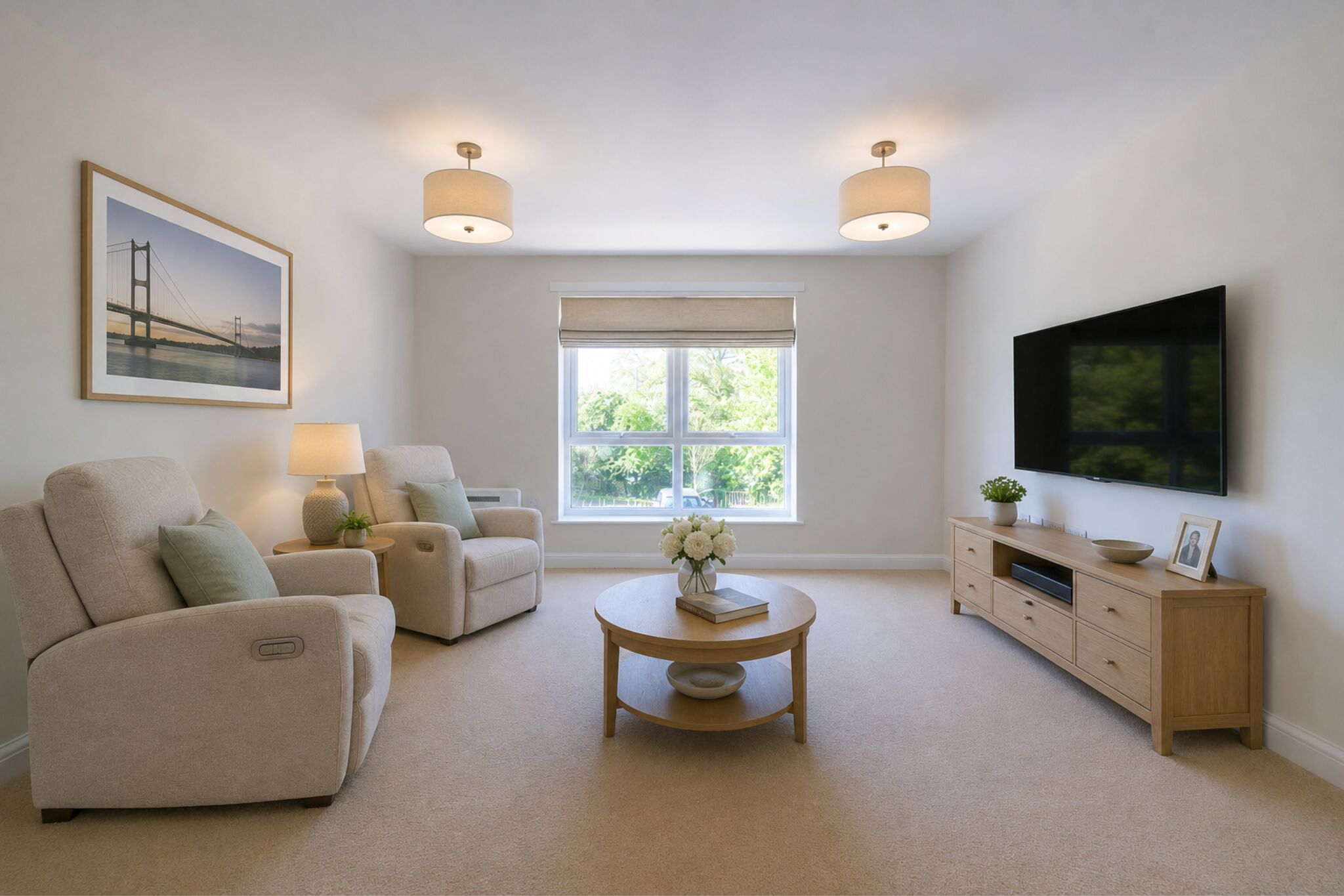 Woodlands Apartments Living Room St Mary's Woodlands Living Room
